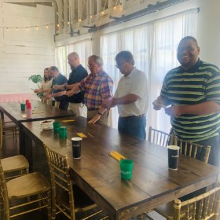 Yesterday was AP's company picnic at @atelierlynchburg (Atelier Studio & Gathering Space) on Madison Street. We ate, we played games, we laughed, we spilled, and we exercised our brains with some healthy competition! Thank you to our Business Manager, @ksnixn for putting together such an entertaining afternoon!

@missionbbq @downtownlynchburg @lynchburgva @lyhregion 
#lynchburgbusiness #architecturalpartners #downtownlynchburg #atelierstudio #employeeappreciation #designers #lyhlovesyou