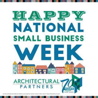 Architectural Partners has operated as a small Lynchburg business providing architectural design services for 70 years and our design team has contributed to the rehabilitation and restoration of over 100 buildings in downtown Lynchburg and throughout the state of Virginia! Thank you to all of our partners and other small business collaborators. Cheers to another 70 years 😊

#supportsmallbusiness #microbusiness #architecture #architecturaldesign #lynchburgva #lynchburgbusiness 

@downtownlynchburg 
@lynchburgva 
@lyhregion